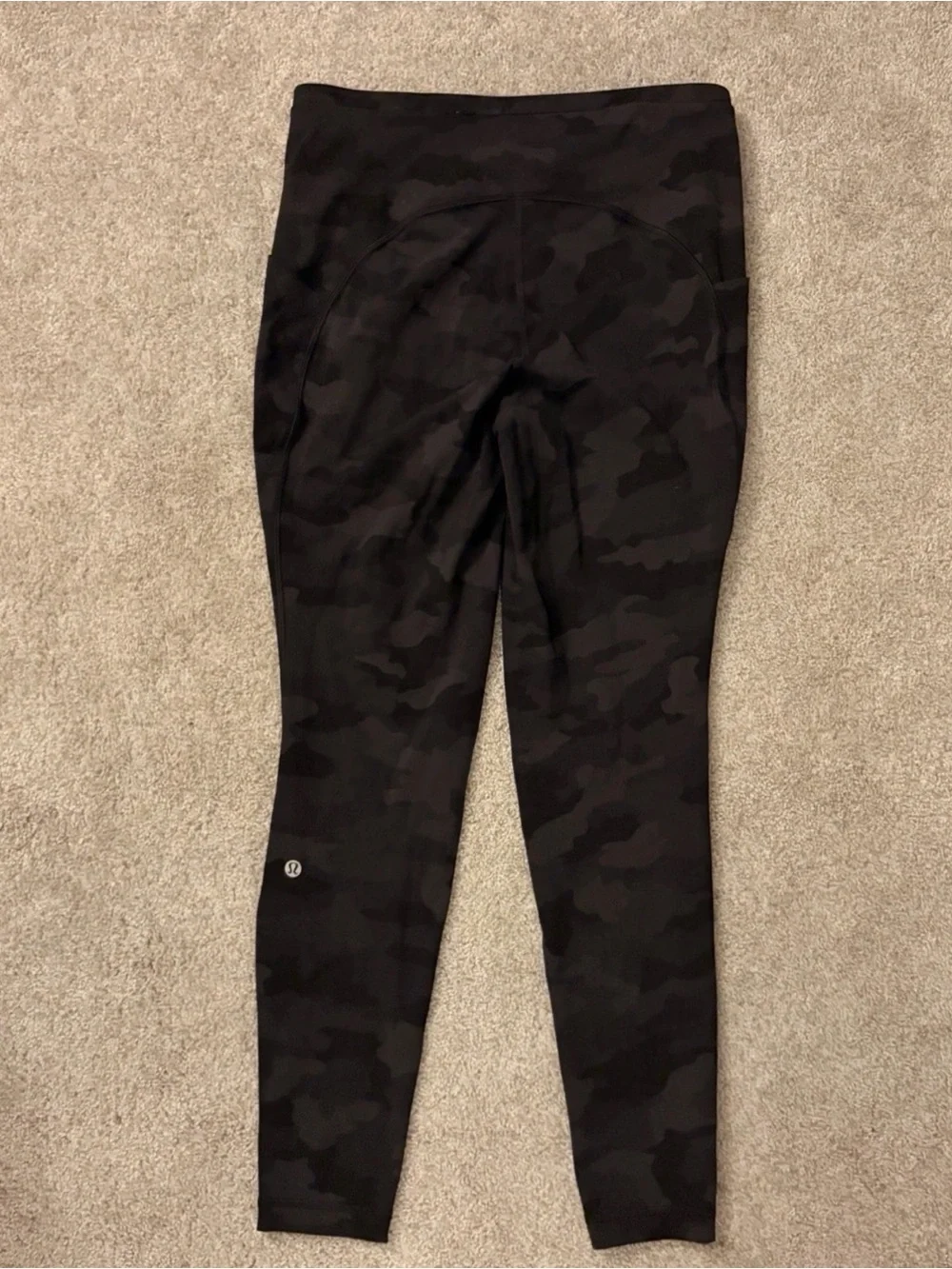 Lululemon Black Camo Leggings